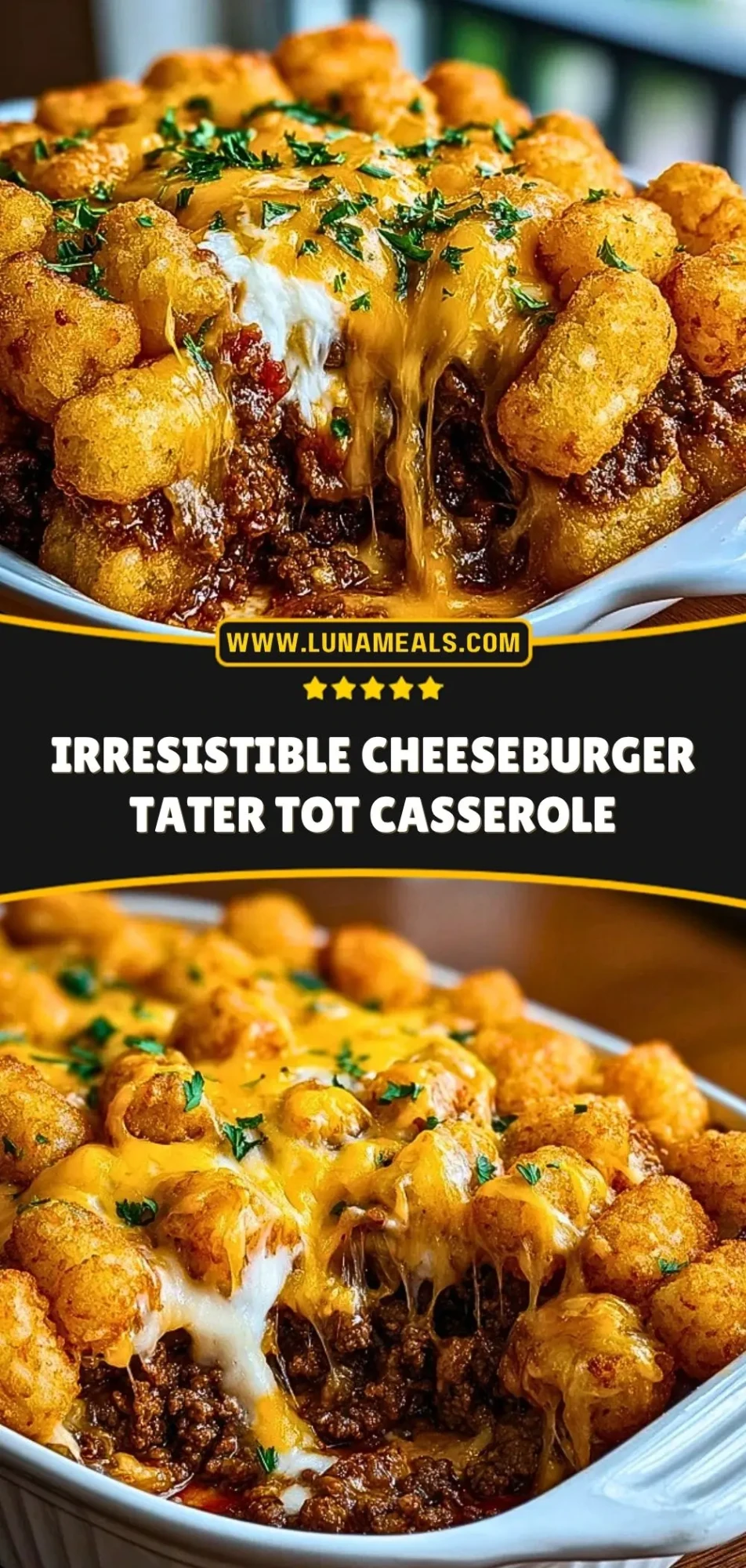 Irresistible Cheeseburger Tater Tot Casserole (2)