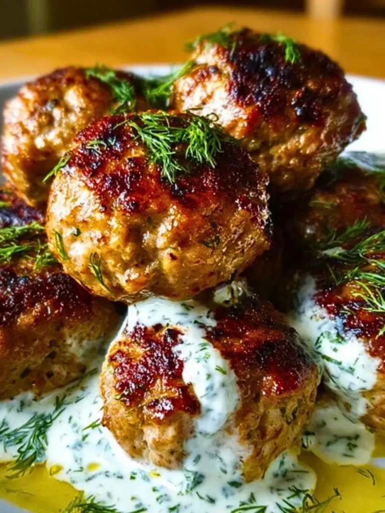Juicy Baked Chicken Kofta Meatballs (1)