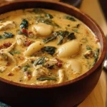 Marry Me Chicken Gnocchi Soup