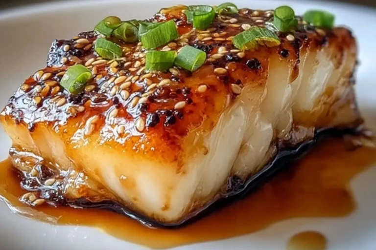 Miso Glazed Cod