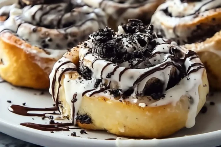 Oreo Stuffed Cinnamon Rolls 1