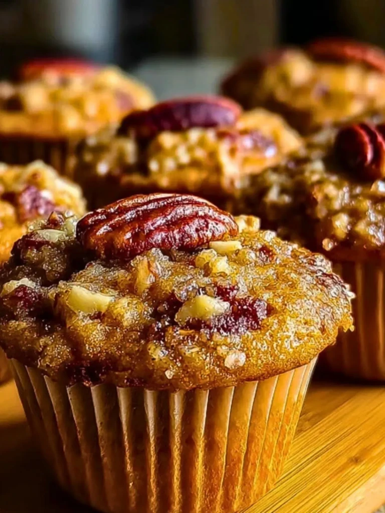 Pecan Pie Brown Sugar Muffins (1)