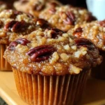 Pecan Pie Brown Sugar Muffins