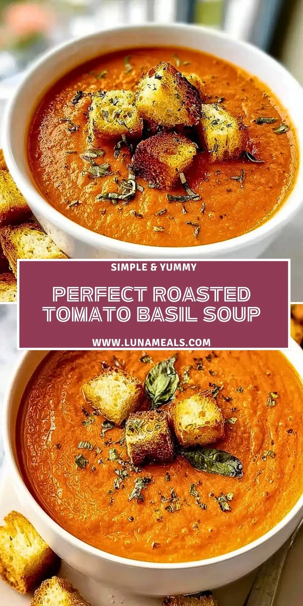 Perfect Roasted Tomato Basil Soup (2)