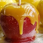 Pineapple Lemonade Candy Apples