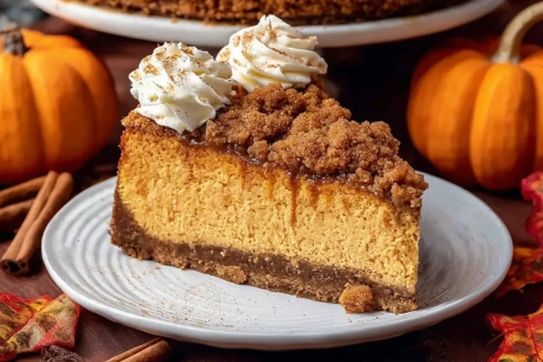 Pumpkin Streusel Cheesecake 1