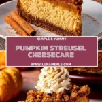 Pumpkin Streusel Cheesecake Pin 1