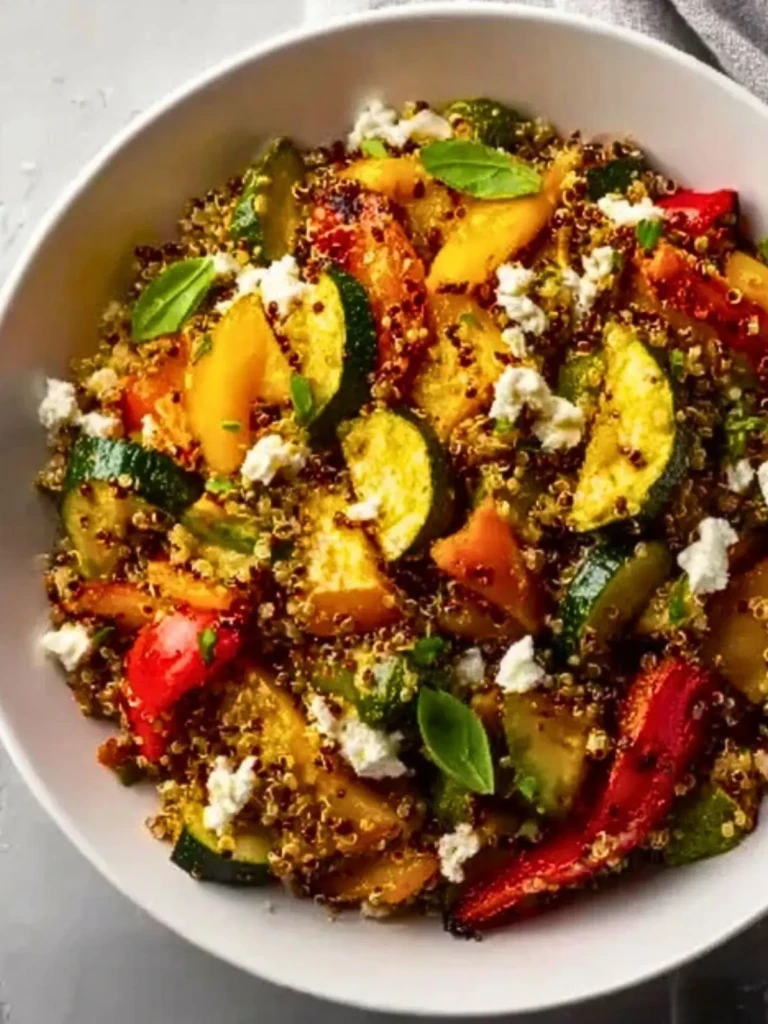 Quick & Easy Quinoa Salad with Roasted Vegetables 2