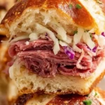 Reuben Pretzel Sliders