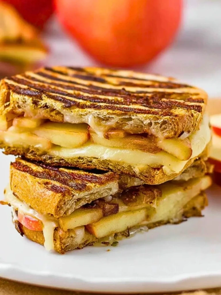 Roasted Apple and Brie Panini 2