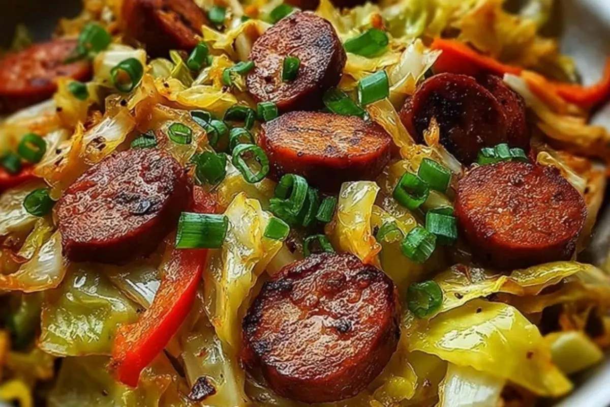 Sausage and Cabbage Stir Fry