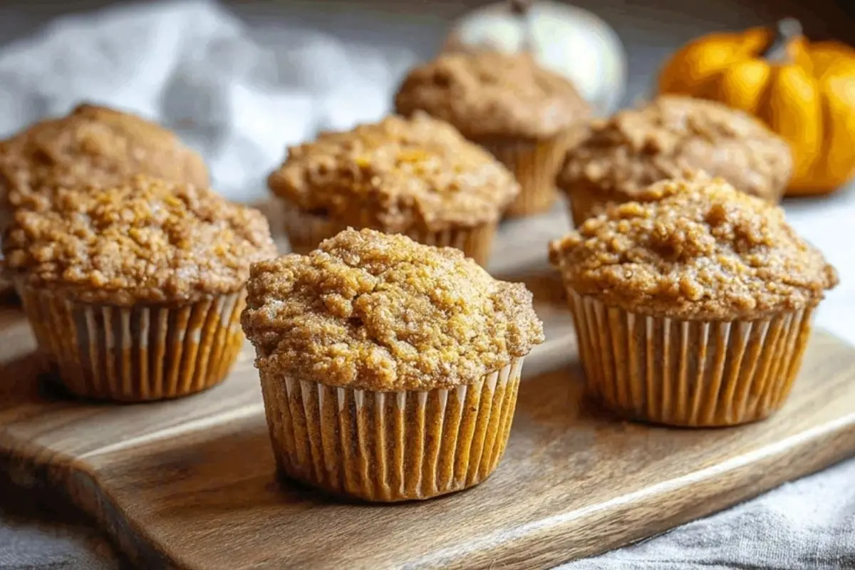 Sourdough Pumpkin Muffins