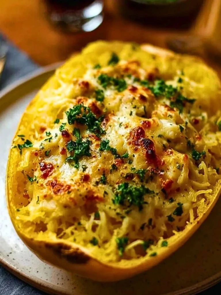 Spaghetti Squash Alfredo (1)