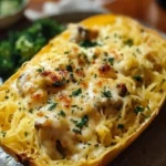 Spaghetti Squash Alfredo
