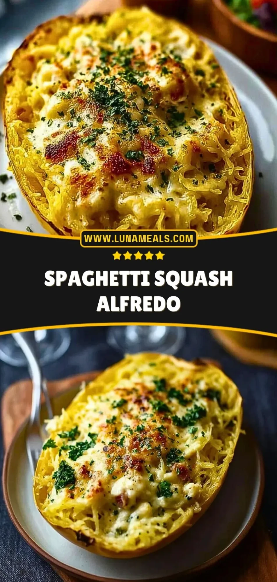 Spaghetti Squash Alfredo (3)