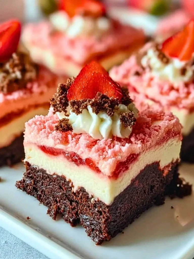 Strawberry Shortcake Brownies (1)