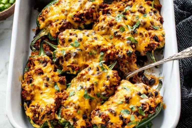 Stuffed Poblano Peppers 1