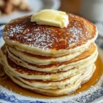 Vanilla Cinnamon Buttermilk Pancakes