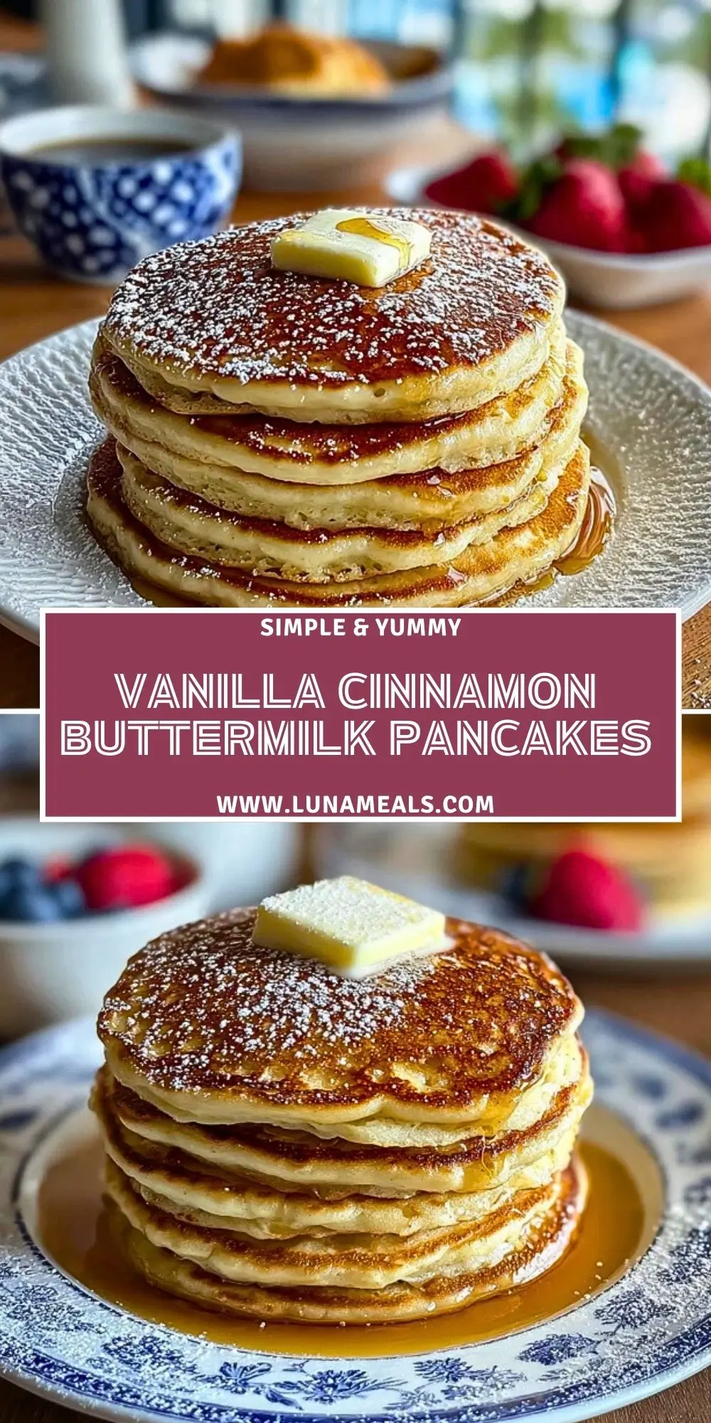 Vanilla Cinnamon Buttermilk Pancakes (2)