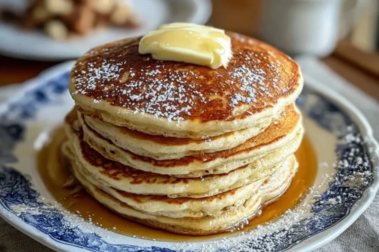 Vanilla Cinnamon Buttermilk Pancakes