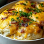 Chicken Bubble Biscuit Bake Casserole