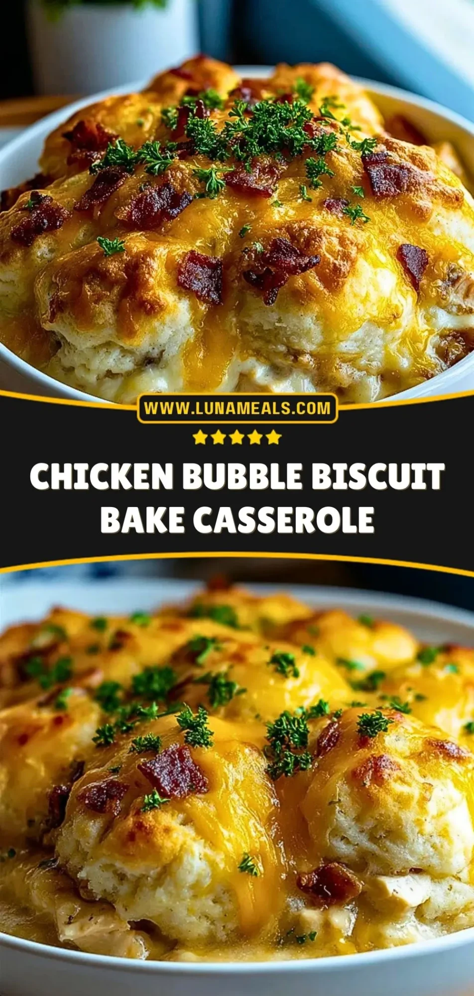 Chicken Bubble Biscuit Bake Casserole (3)