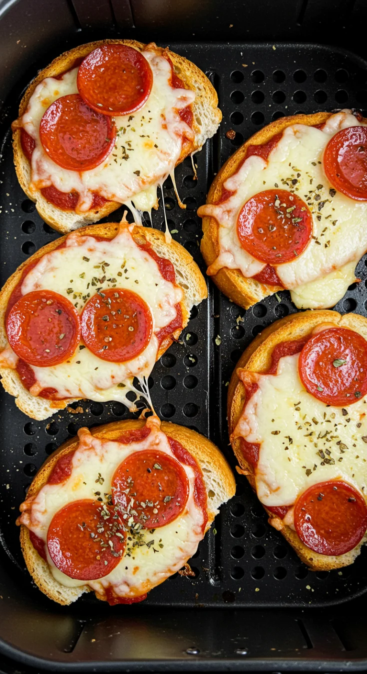 Air Fryer Pizza Toast