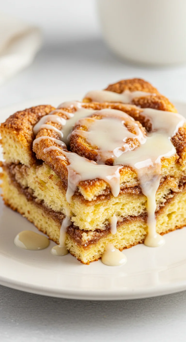 Gooey Cinnamon Roll French Toast Casserole