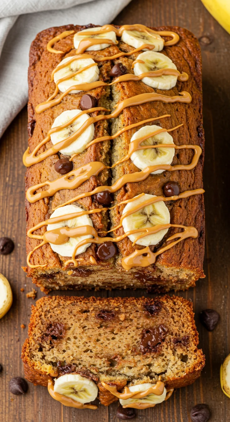 Reese's Peanut Butter Banana Bread