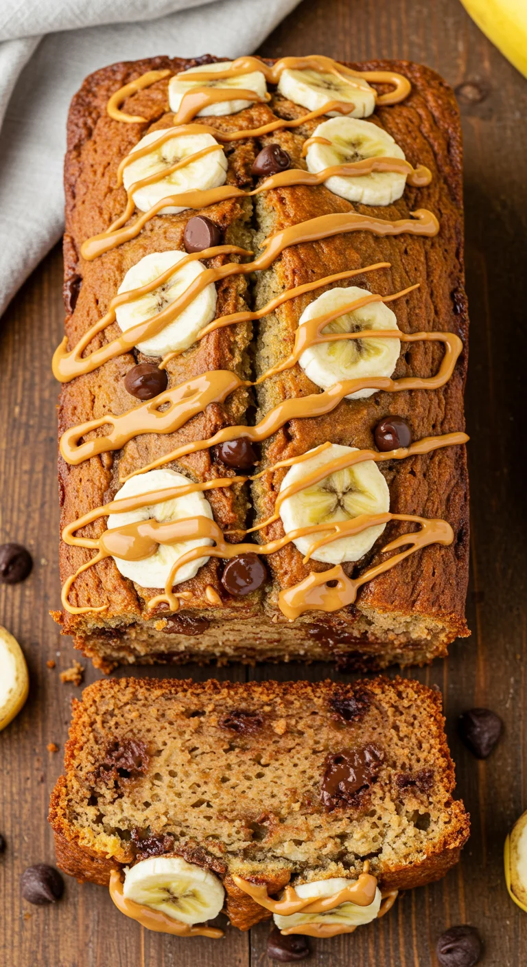 Reese’s Peanut Butter Banana Bread