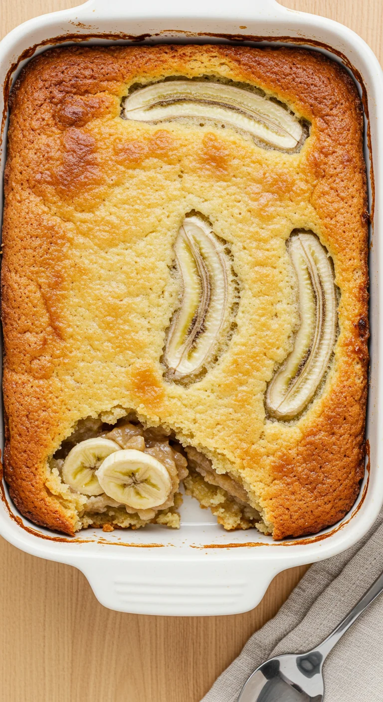 Southern Banana Cobbler Recipe
