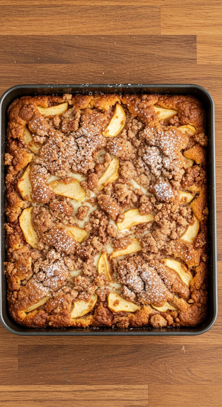 Apple Coffee Cake with Cream Cheese