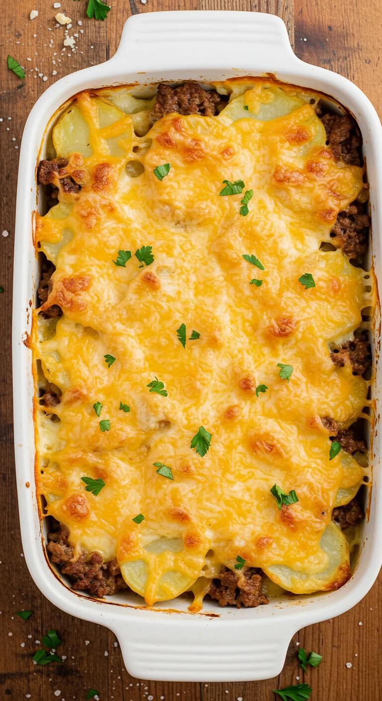Beef and Potato Bake