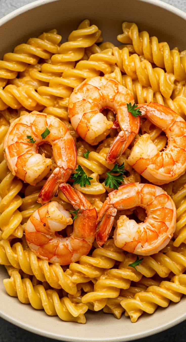 Creamy Cajun Shrimp Pasta
