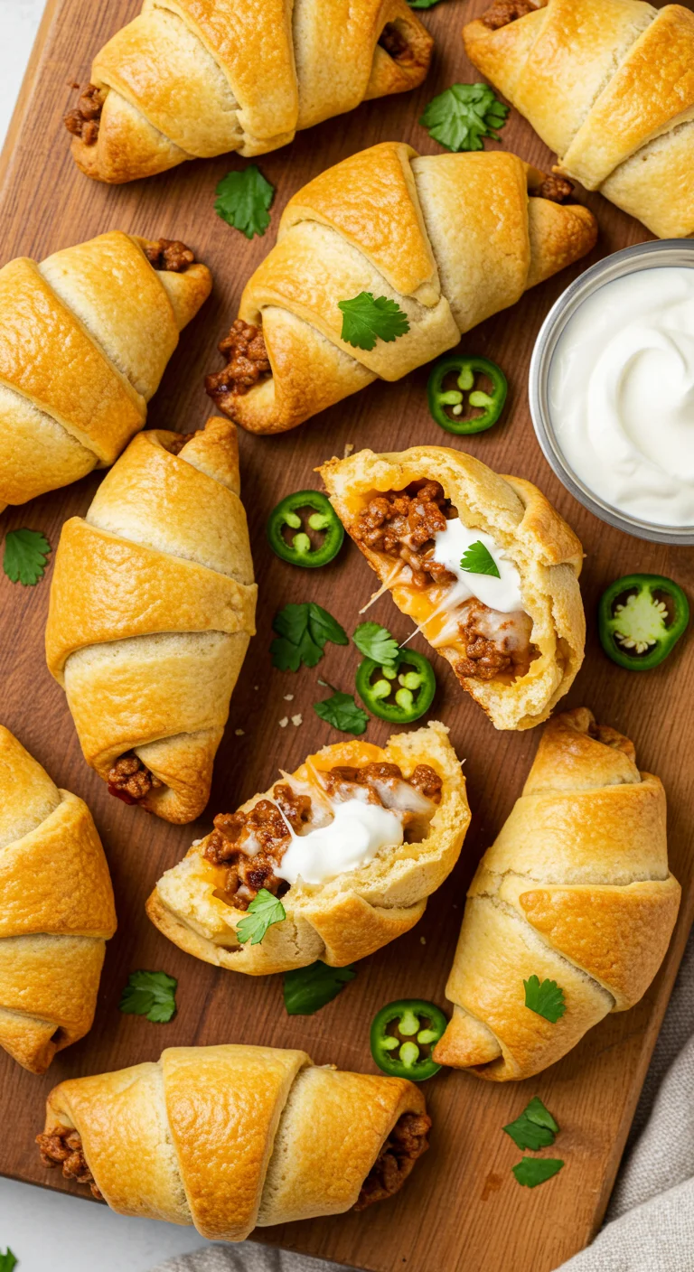 Loaded Cheesy Pocket Tacos