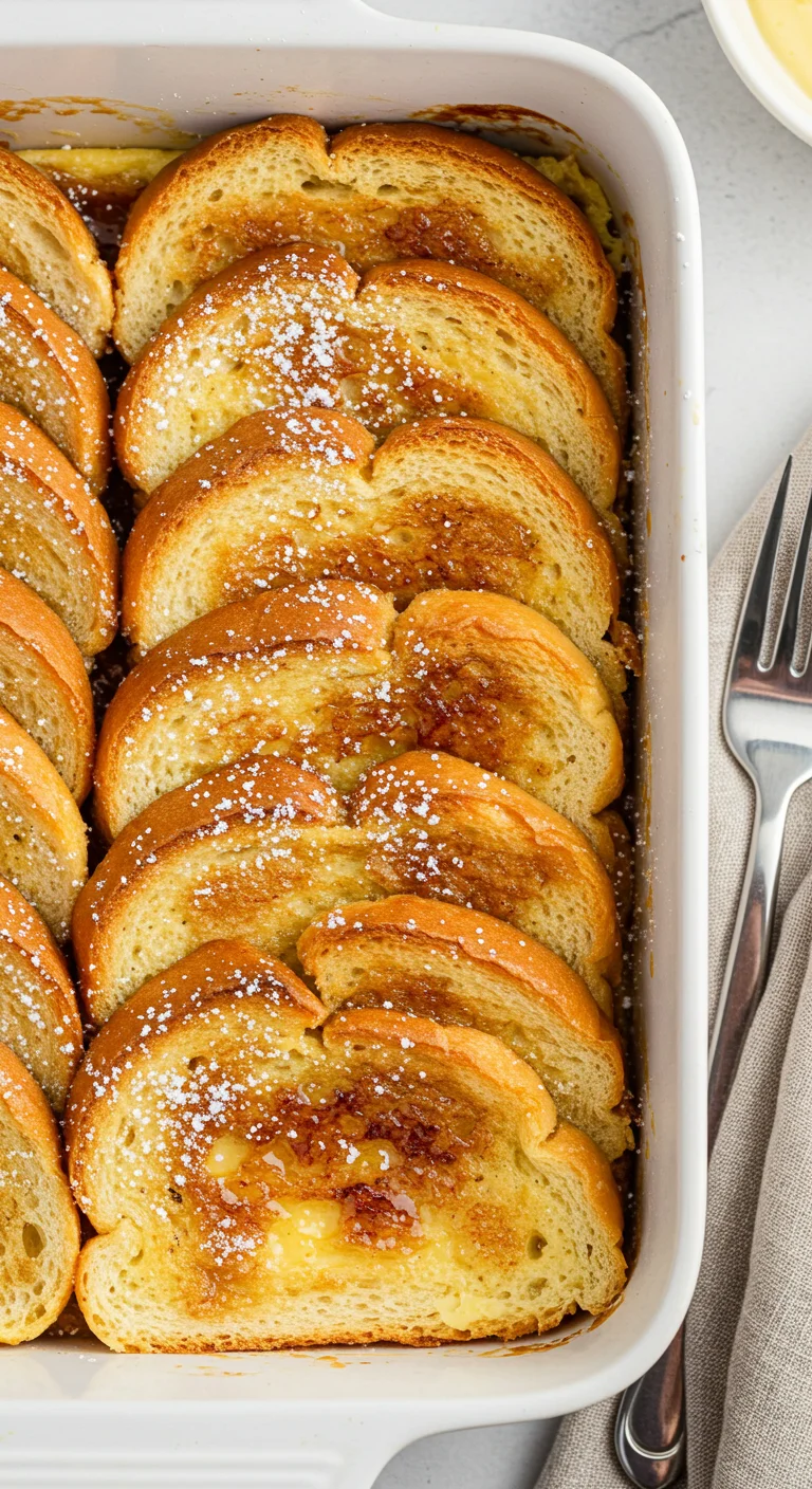 Overnight Creme Brulee French Toast
