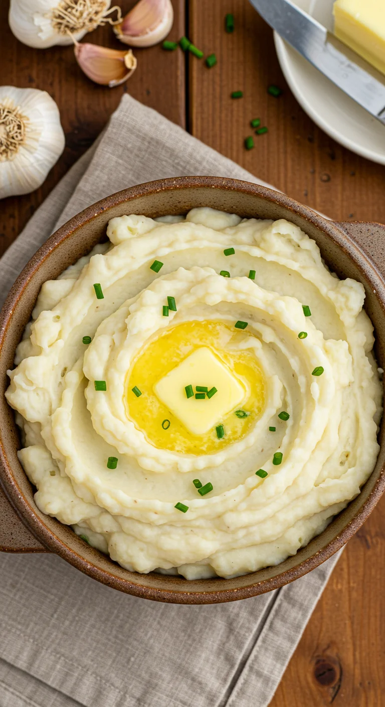 Roasted Garlic Mashed Potatoes
