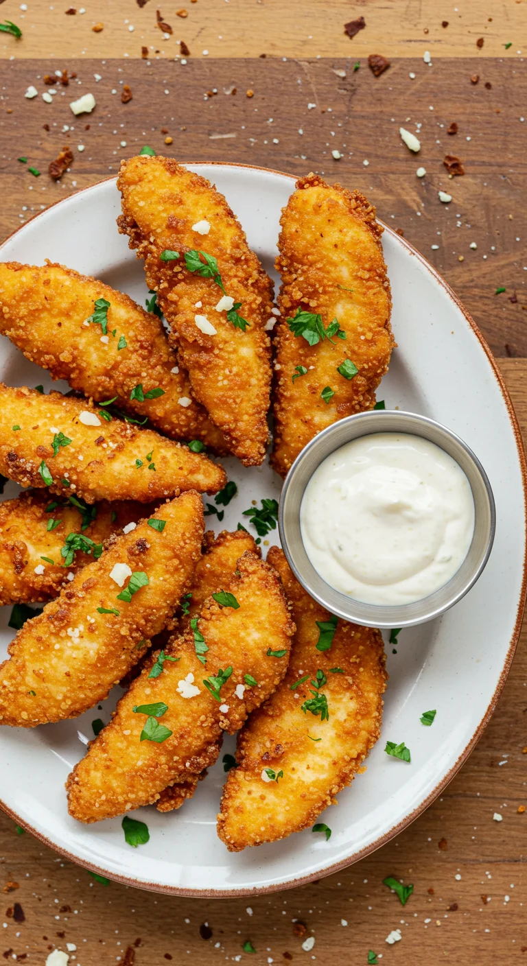 Garlic Parmesan Chicken Tenders
