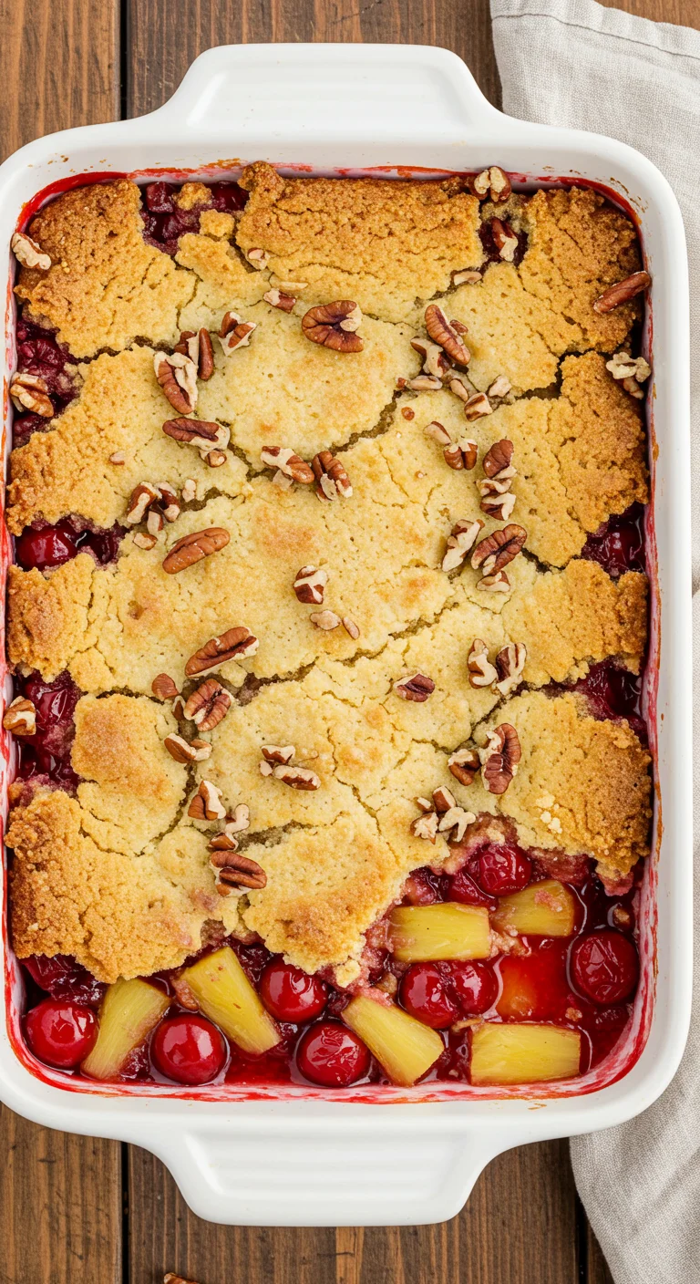 Cherry Pineapple Dump Cake