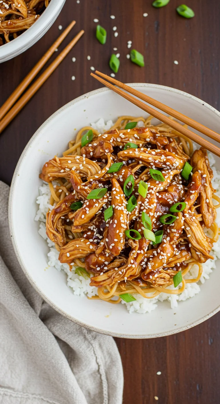 Easy Crockpot Asian Inspired Meal