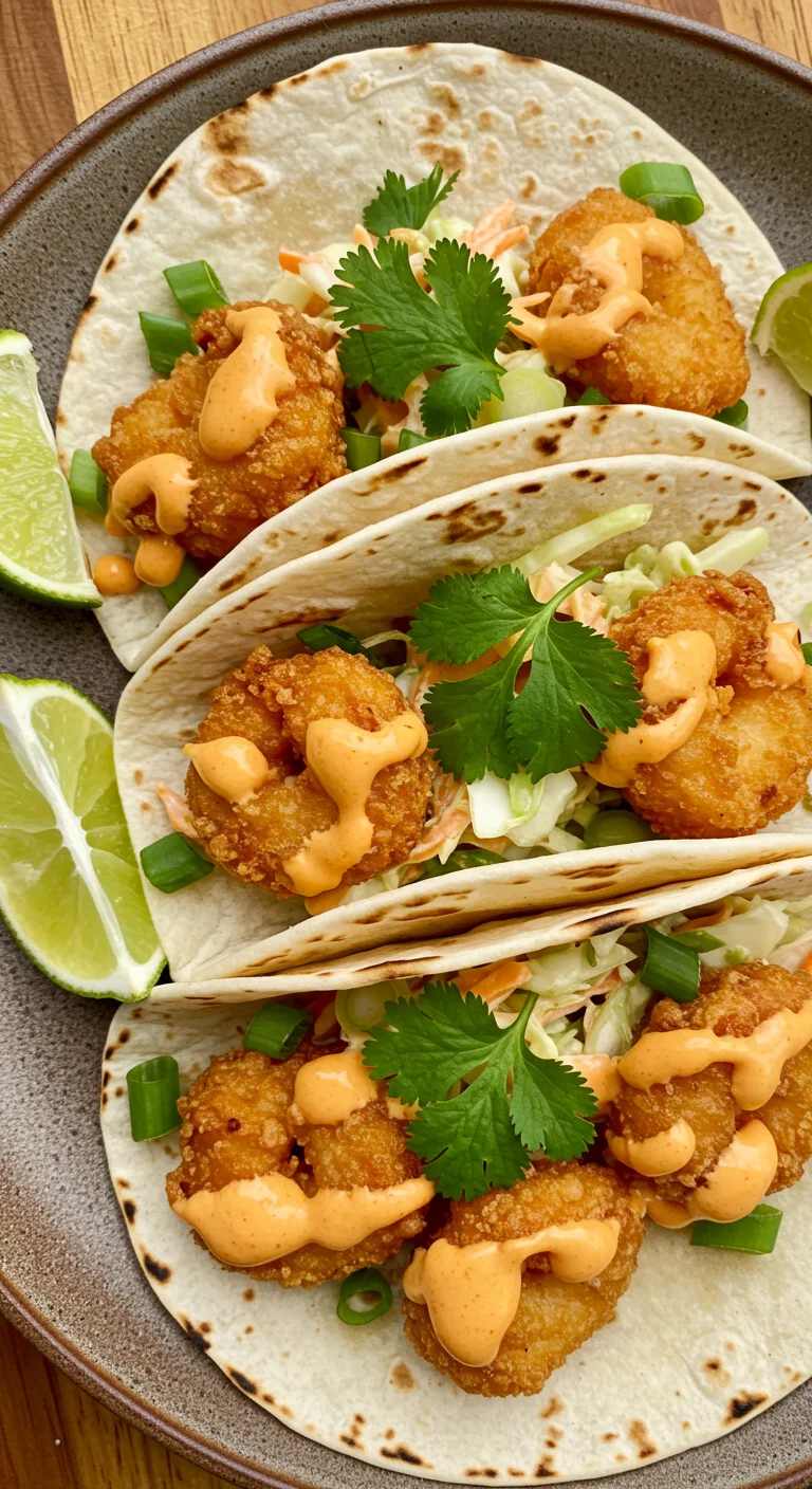 Bang Bang Shrimp Tacos