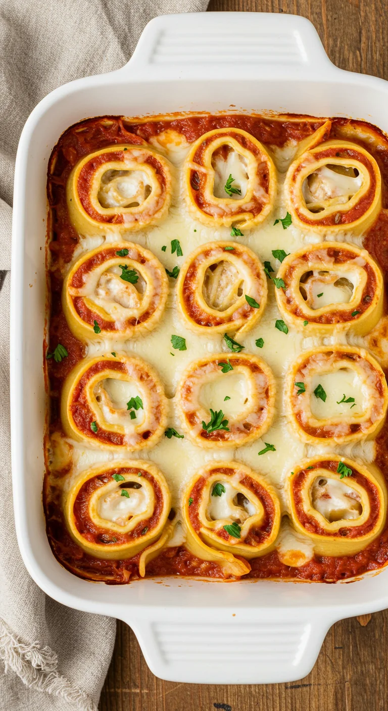 Easy Lasagna Roll-Ups