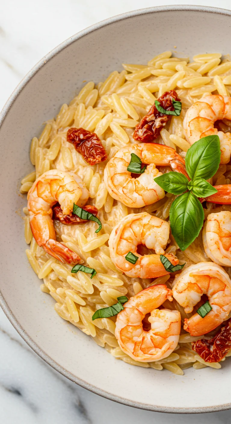 One Pot Marry Me Shrimp and Orzo Pasta