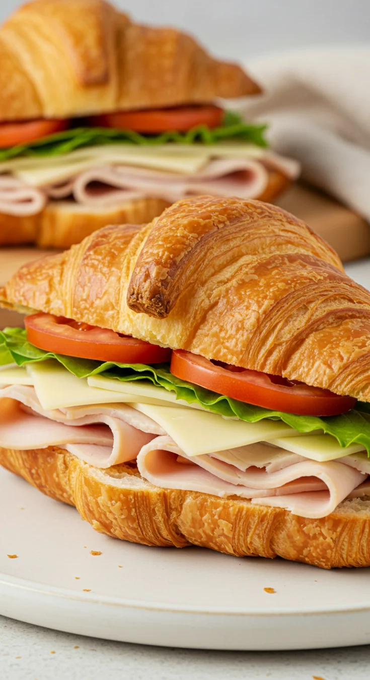 Turkey Croissant Sandwich
