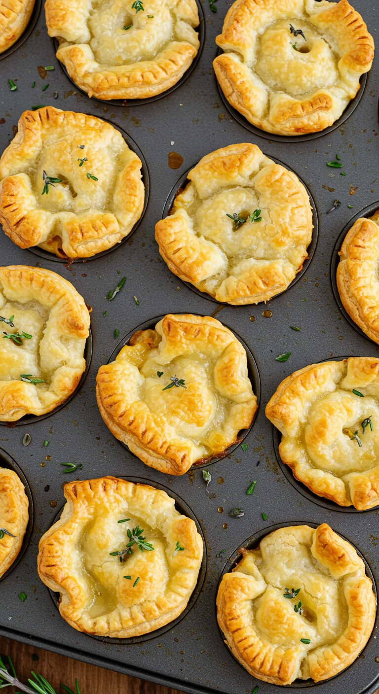 The Best Mini Chicken Pot Pies Recipe