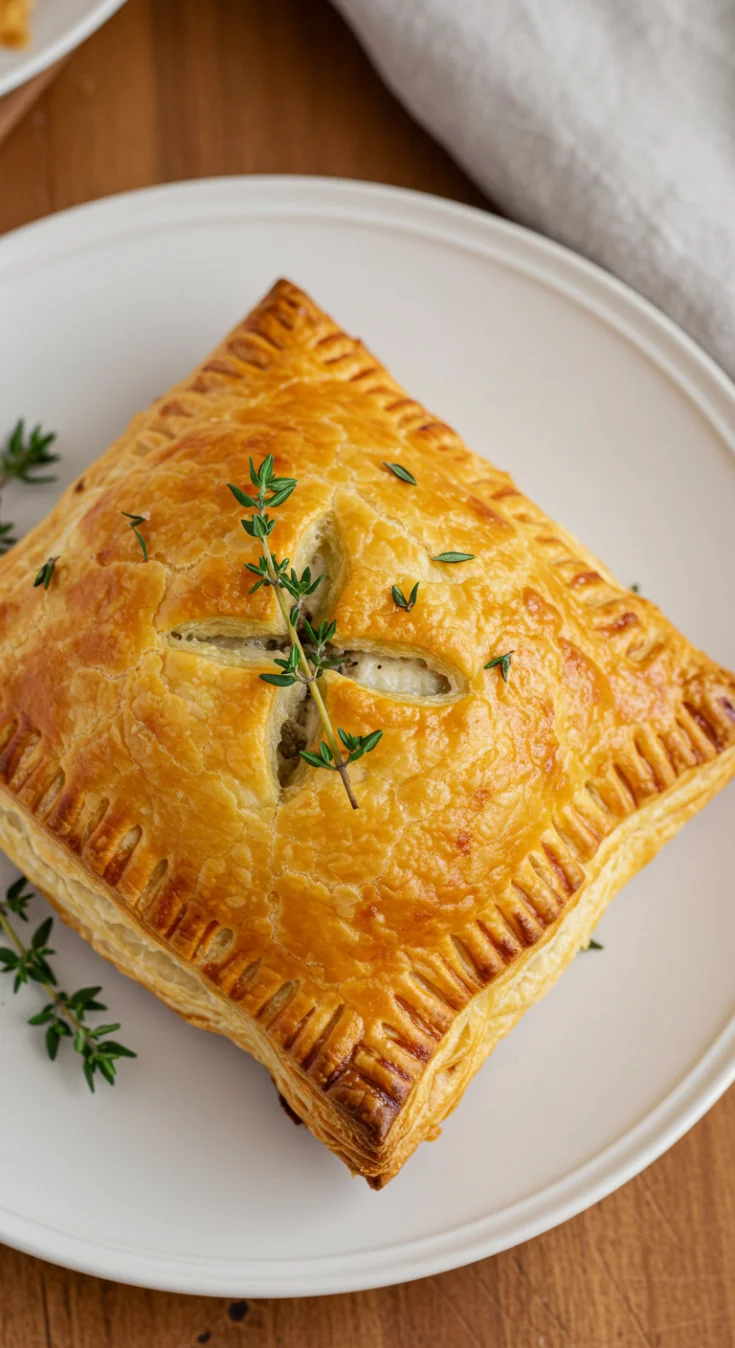 Chicken and Mushroom Pastry