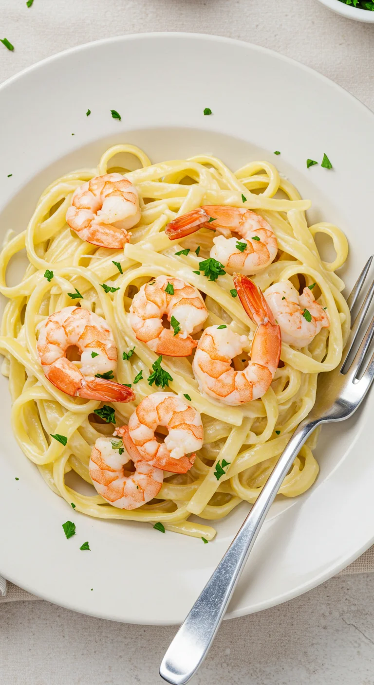 Shrimp Alfredo Pasta