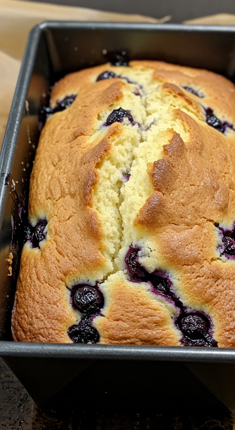 Blueberry Cream Cheese Bread